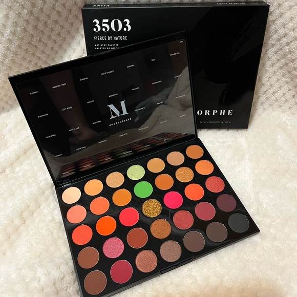 Morphe Other - MORPHE FIERCE BY NATURE 35O3 ARTISTRY EYESHADOW PALETTE NWT!